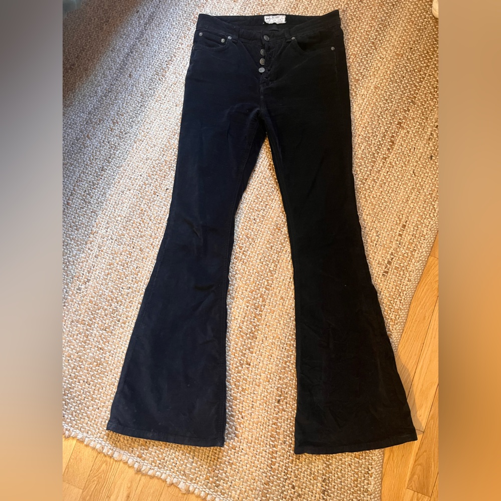 Free People Flare Corduroys